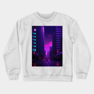 Cyber city 4 Crewneck Sweatshirt